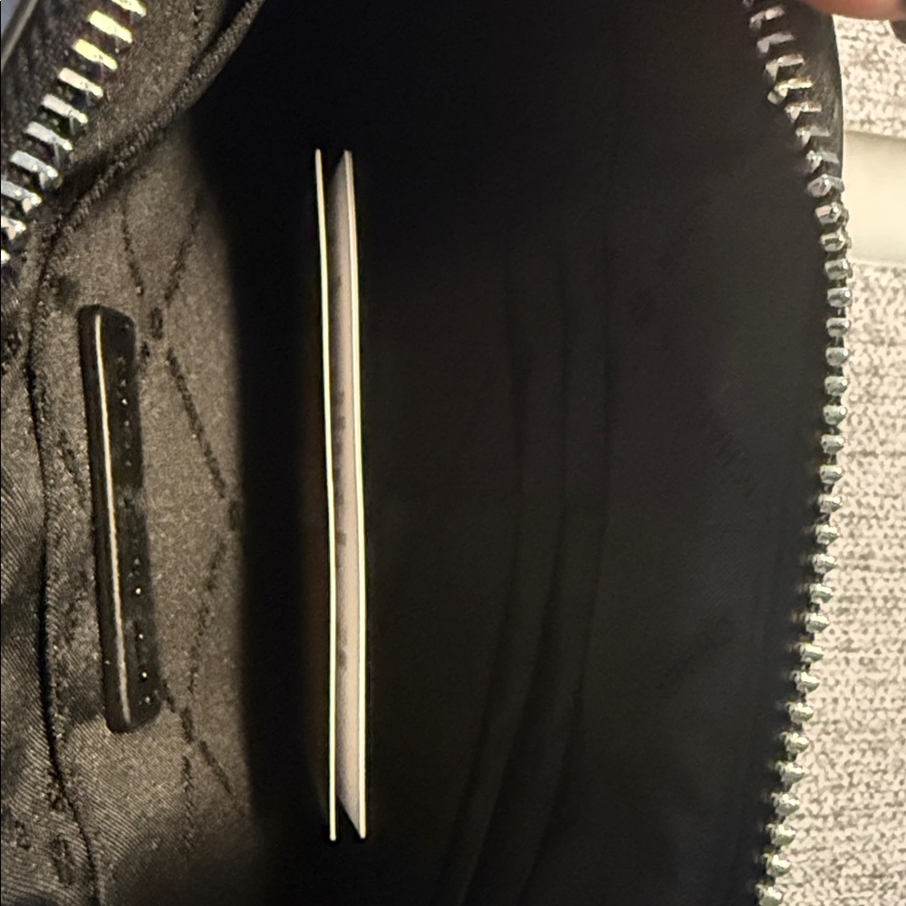 Michael Kors Black and Blue Wristlet - Picture 5 of 5